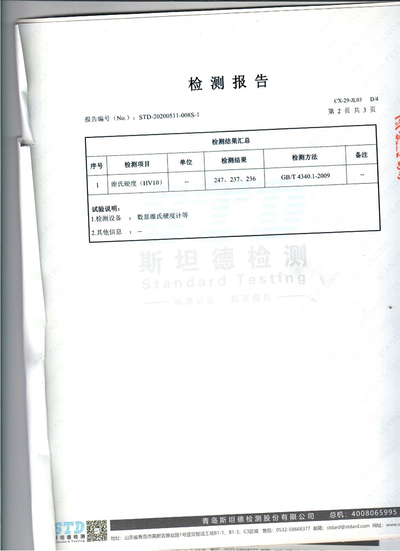 Hardness testing